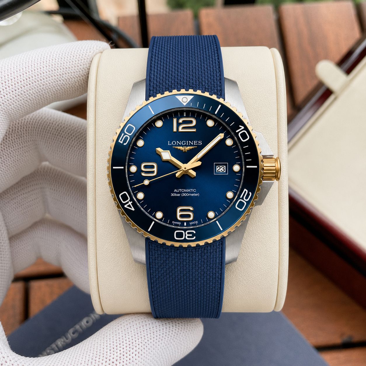 Blue Fiber Mens Watch