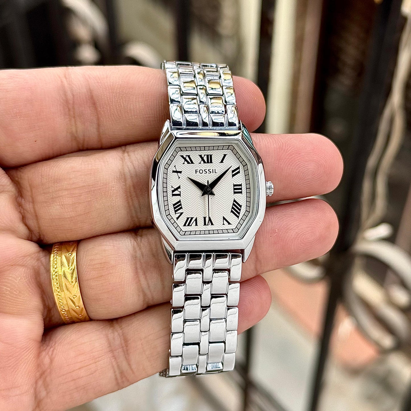 Silver Watch For Womens