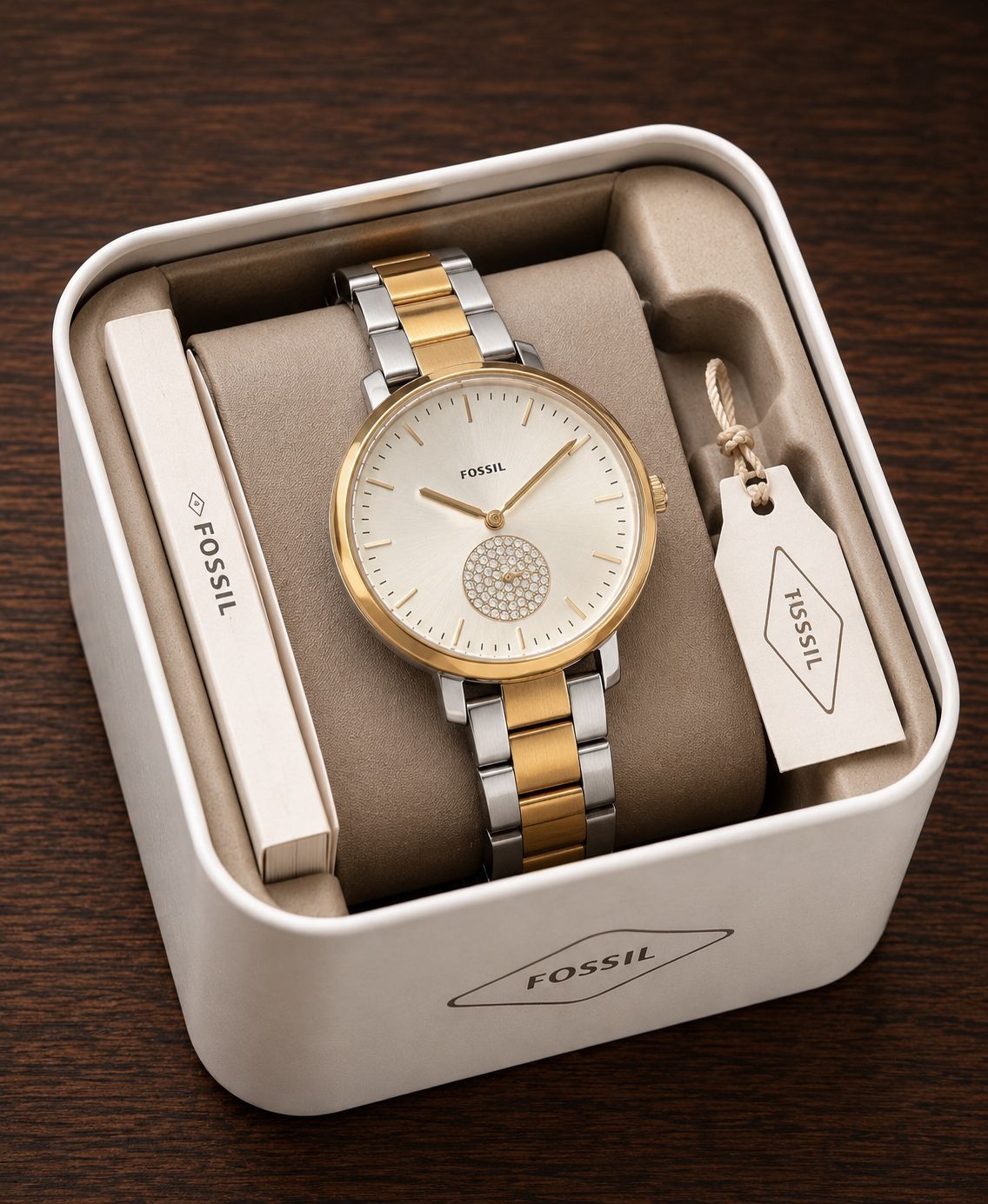 Golden Women’s Metal Watch
