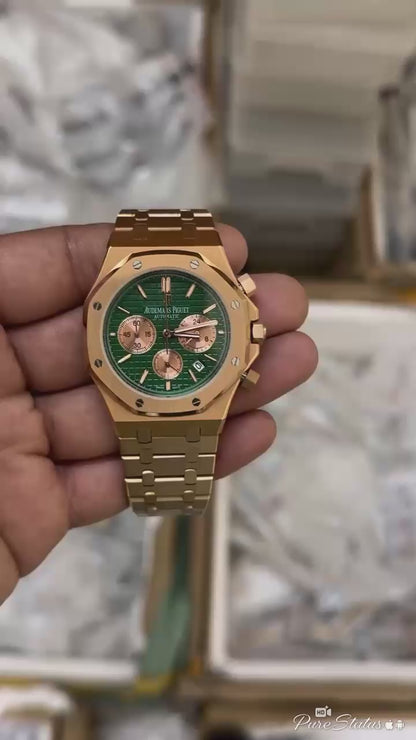 Rosegold Metal Watch for Men’s