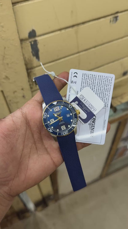 Blue Fiber Mens Watch