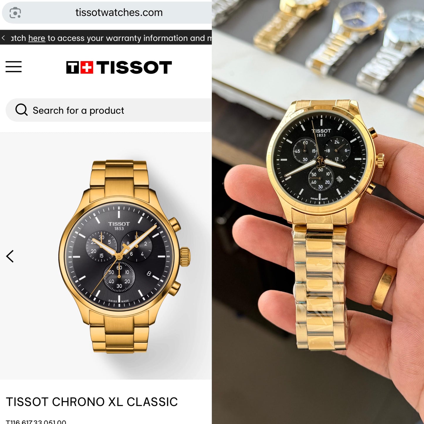 Tissot Chronograph Xl