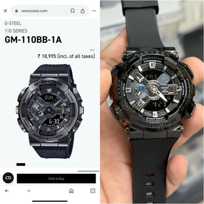 G-shock GM -110 -1A Black