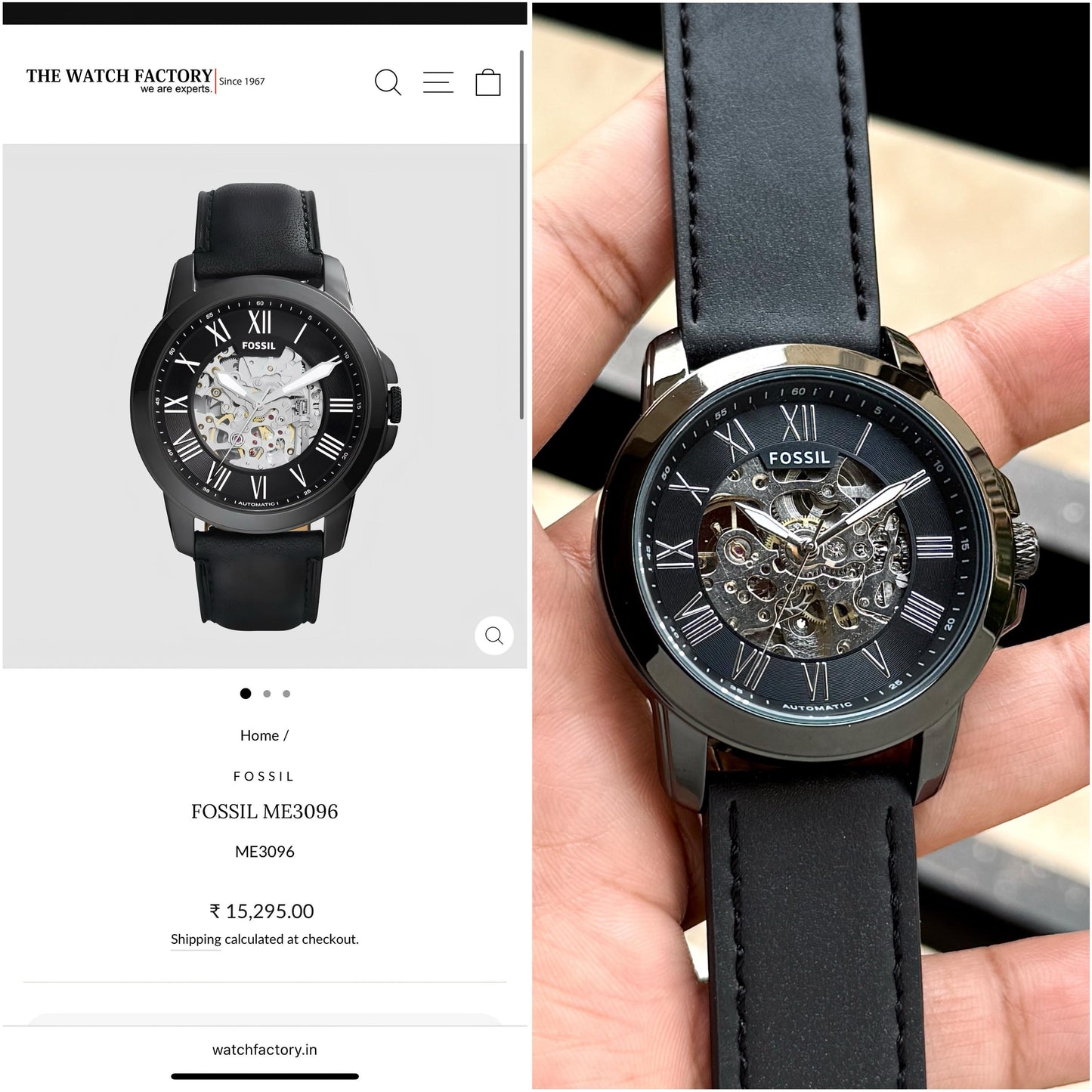 Fossil Automatic