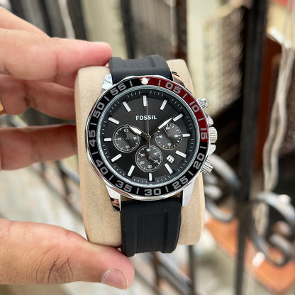 Black Mens Watch All chronograph working