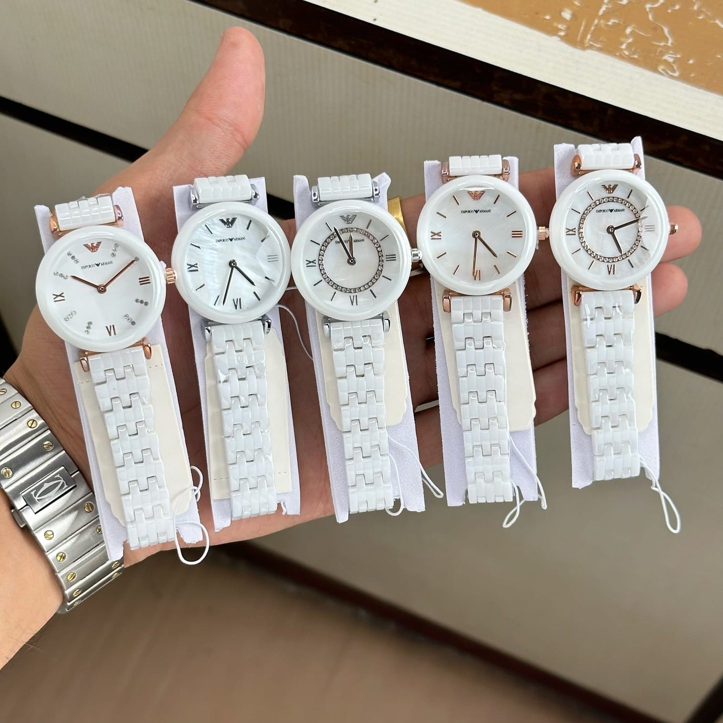 Armani Ladies Ceramic Watch
