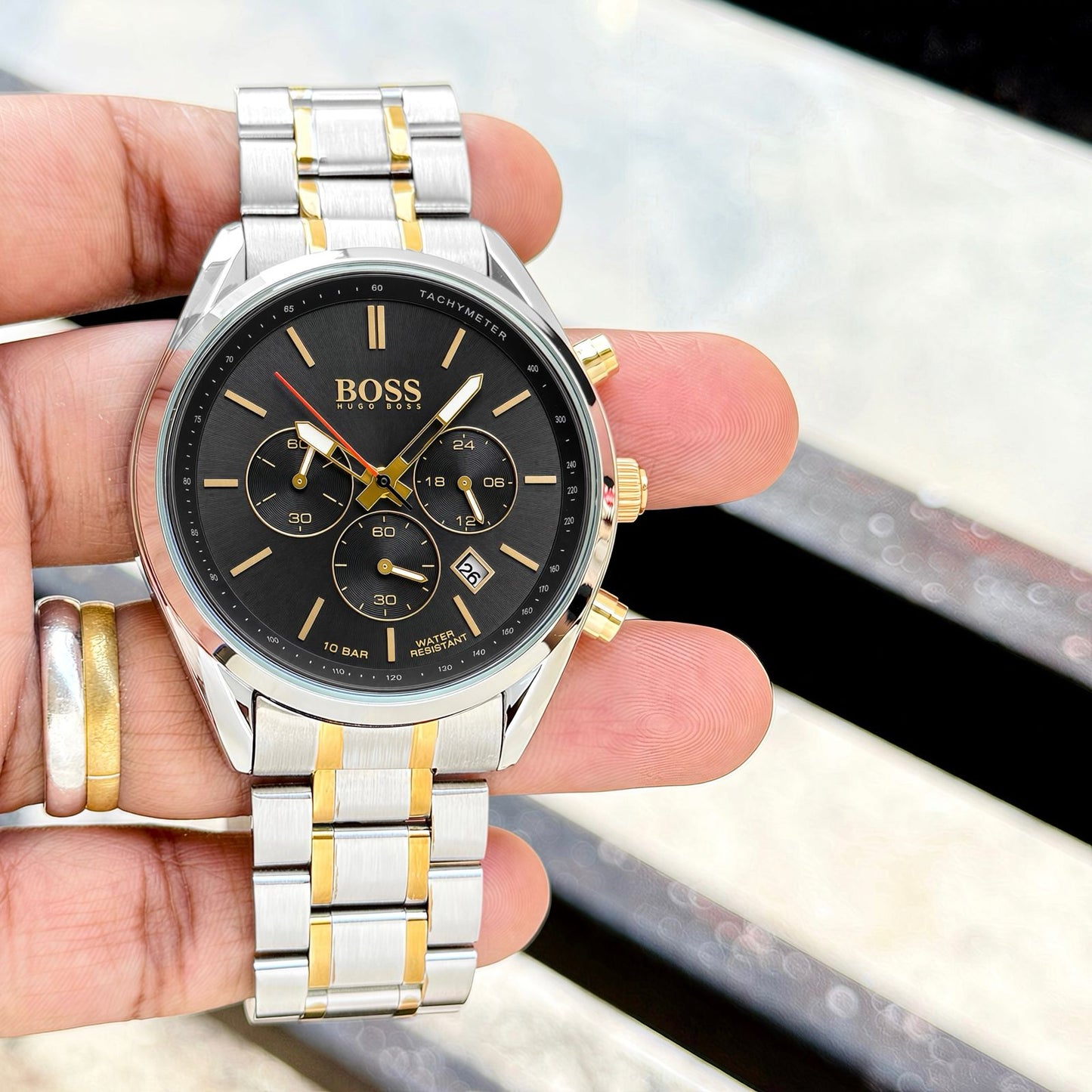 Silver Men's Watch
