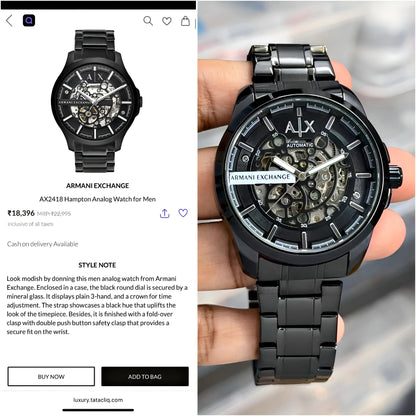 Armani Exchange Automatic