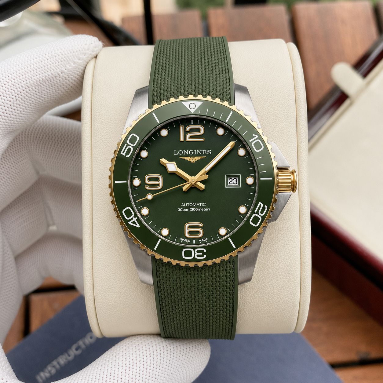 Green Fiber Mens Watch