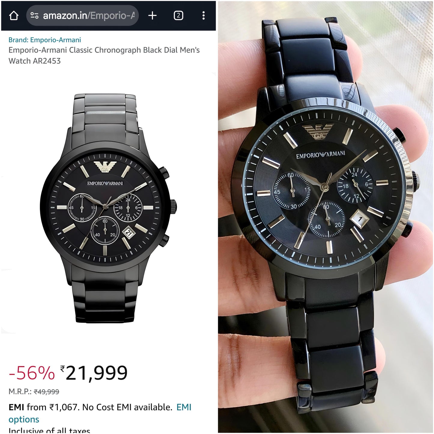 Premium Steel Watches for men's